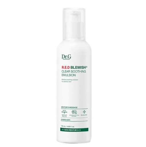 Dr.G red blemish acne mechanism active ingredients efficacy
