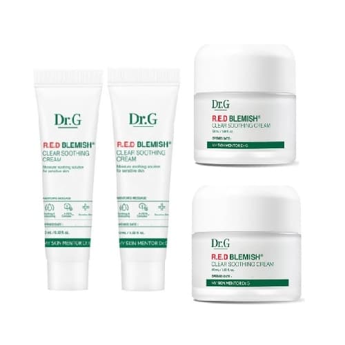 Dr.Jart Red Blemish Soothing Cream clinical efficacy acne-prone skin